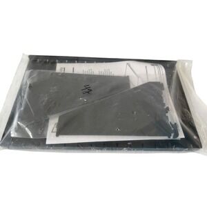 Wall Control Metal Pegboard Shelf Kit Black Organizer Panel Brackets New 16 x9